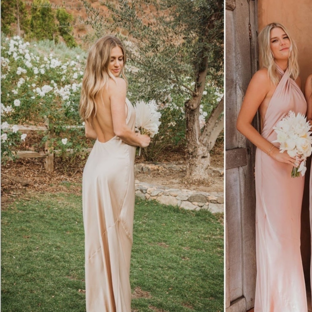 Mumu bridesmaids dress